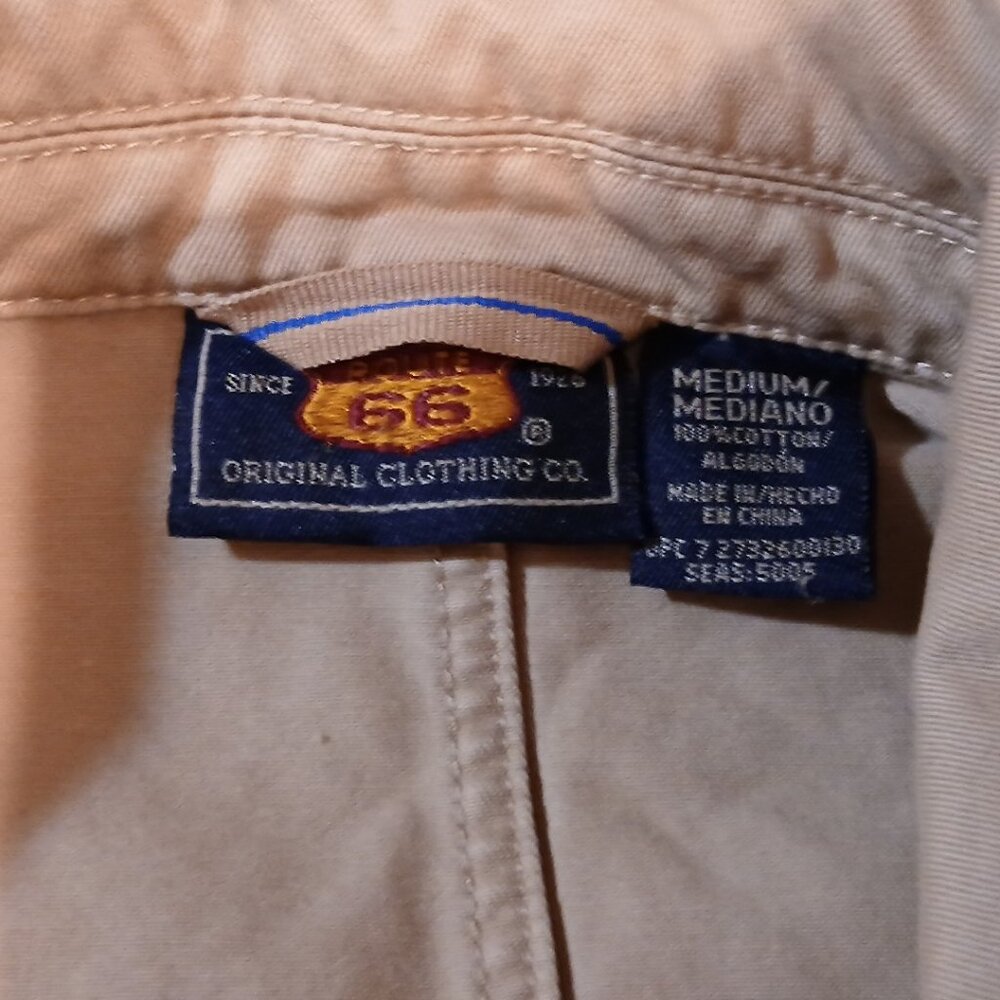 Men medium casual sports jacket route 66